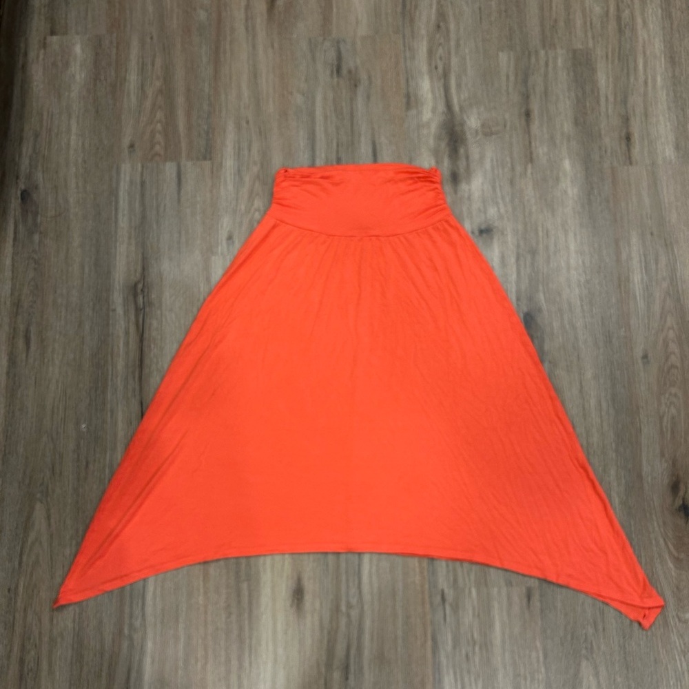 Orange skirt